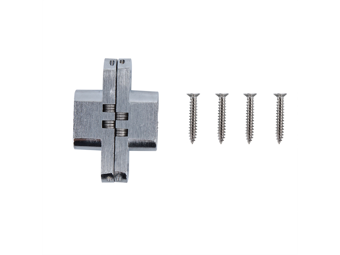 Laxiscreed Dobradiça Moderna Invisível Para Portas Dobráveis Com Fechamento De 180° E Alta Resistência À Carga