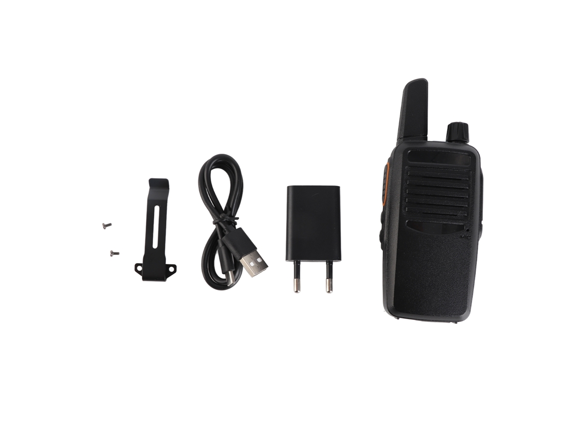 Radio De Mano Analógica Uhf 400-470mhz Com Potência Aprimorada E Ciframento De Segurança Multicamada