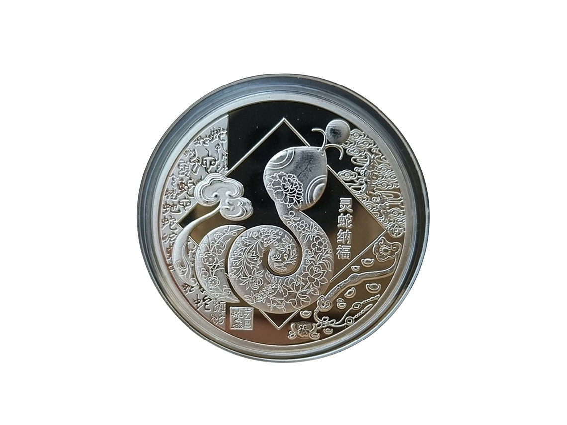Medalha Comemorativa Sorte 3d Coleção Zodíaco