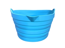 Divisória de silicone reutilizável para panela elétrica de cozimento lento de 6 a 8 litros, azul índigo