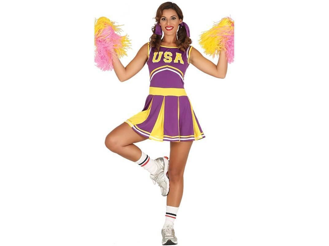 Fato de Mulher DISFRAZZES Cheerleader (Tam: L)