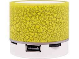 Coluna YESFIT Subwoofer Pequeno (Amarelo)