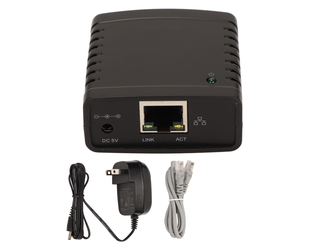 Aetheria servidor de Impressão Usb com Porta Rj45 Compartilhar Impressora Usb 10/100mbps Sem Fio