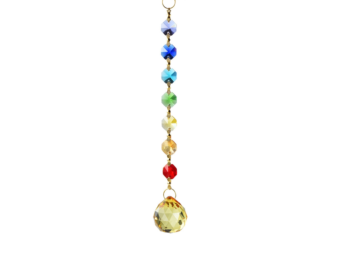Suncatcher Prisma De Cristal Para Capturar O Sol, Criador De Arco Íris, Pode Repelir Pássaros Eifson (bola De Cristal)