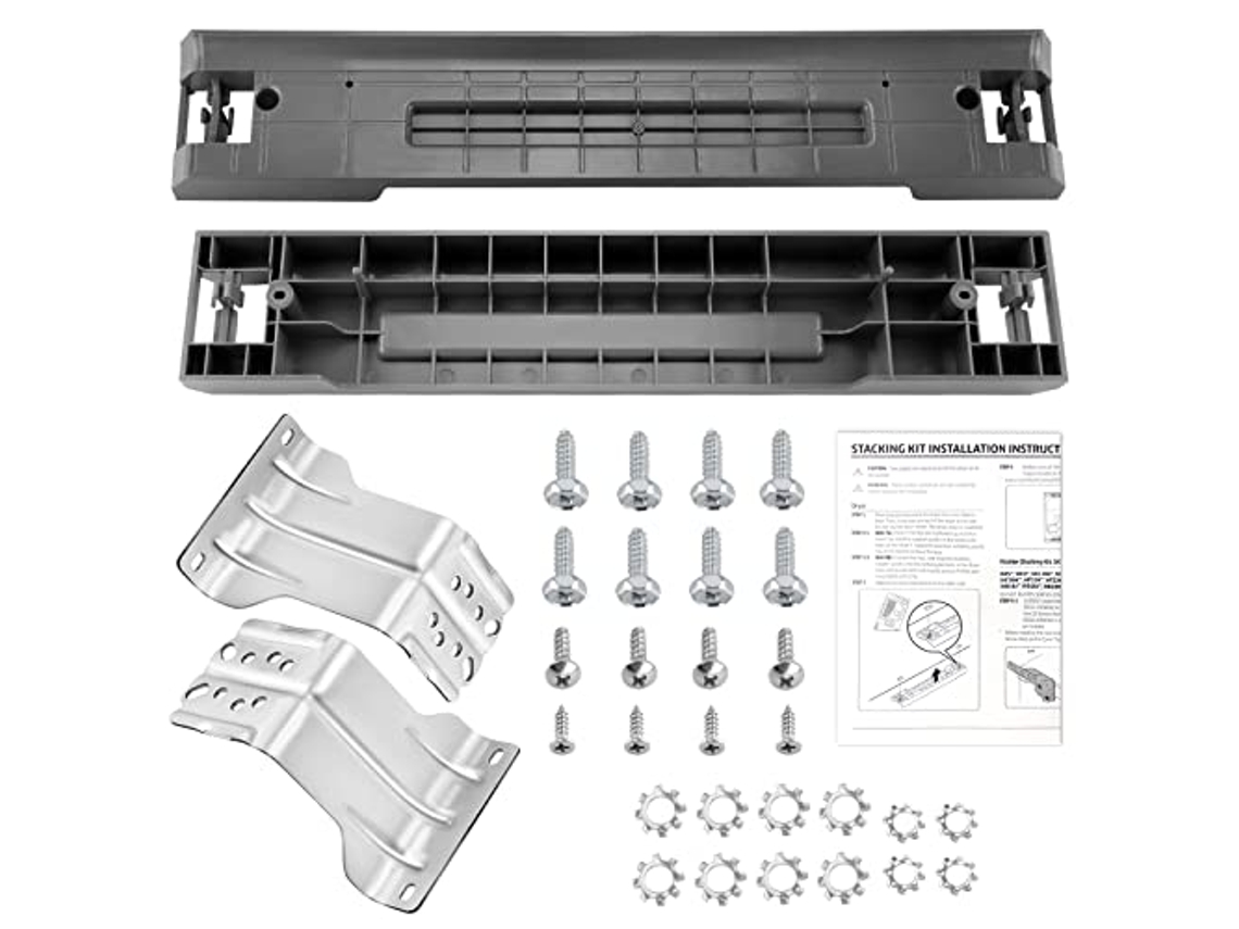 Kit de Empilhamento Techecook Skk-7A Skk8K Substituição Atualizada para Aparelhos de Lavanderia Samsung ALLINLESS
