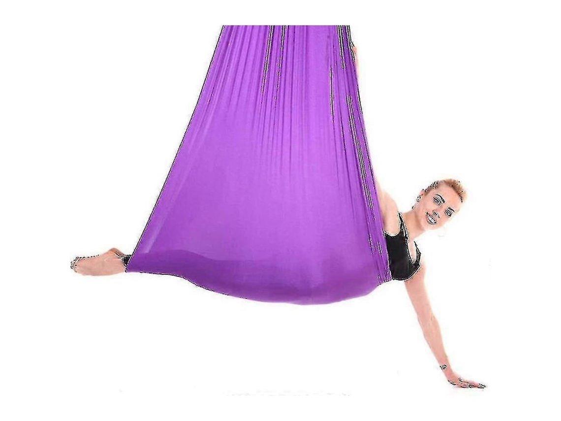 2026 hamaca Y Columpio de Yoga Aéreo Terapéutico para Flexibilidad Y Alivio Del Dolor 150*280cm Morado