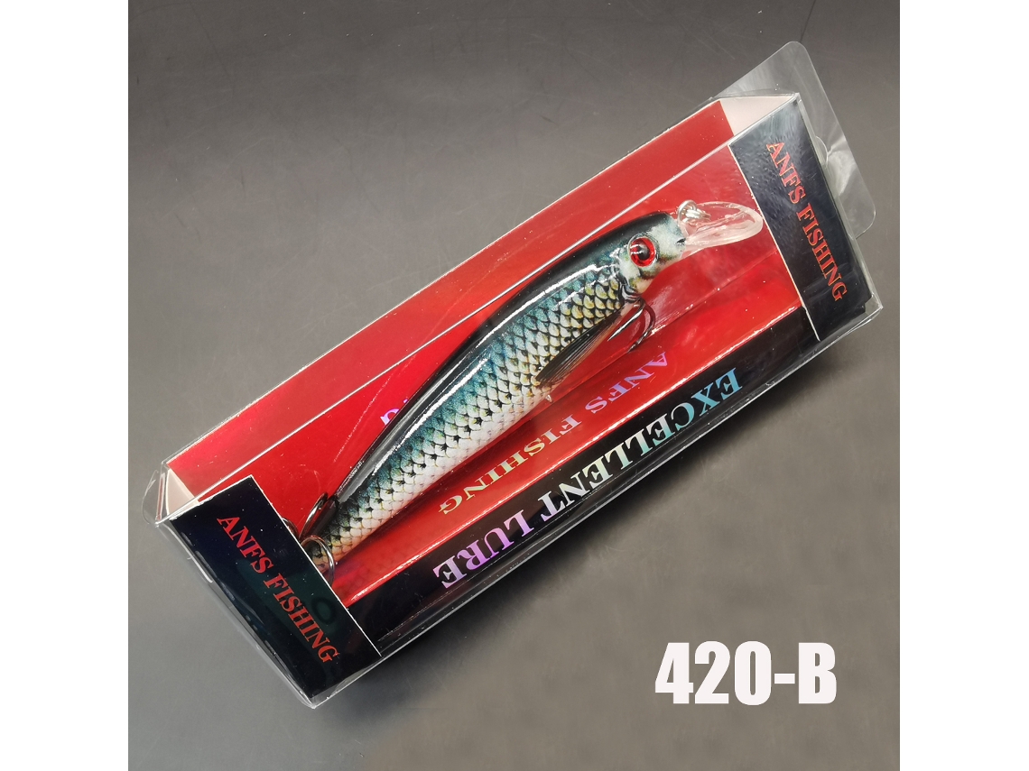 Isca MDUG, 13g, Impressão Colorida, Peixinho (estilo B)
