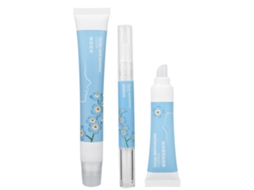 Creme depilatório unissex para rosto, sobrancelhas e bigode, creme clareador suave.