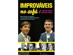 Livro Improváveis no Sofá de Anselmo Crespo e Bernardo Ferrão (Português)