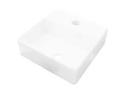 Bathroom Sink, Bathroom Sinks Vidaxl Branco Cerâmica (n/a)