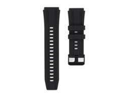 Cinto De Relógio Para Gt4 Gt3 Gt2 De 22mm Em Silicone Macio Respirável Com Quick Release Para Smartwatch Homem Mulher Preto