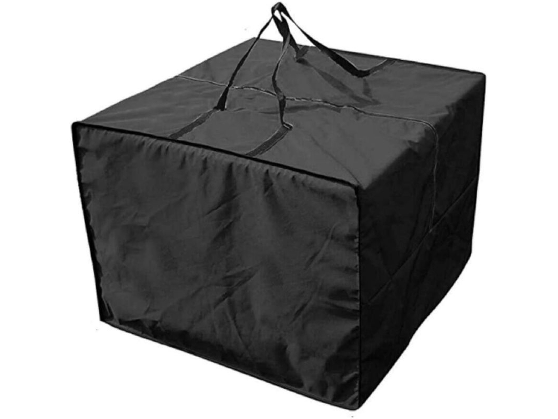 Bolsa De Armazenamento Impermeável Para Almofadas De Móveis Exteriores 210d Resistente À Água Com Alças