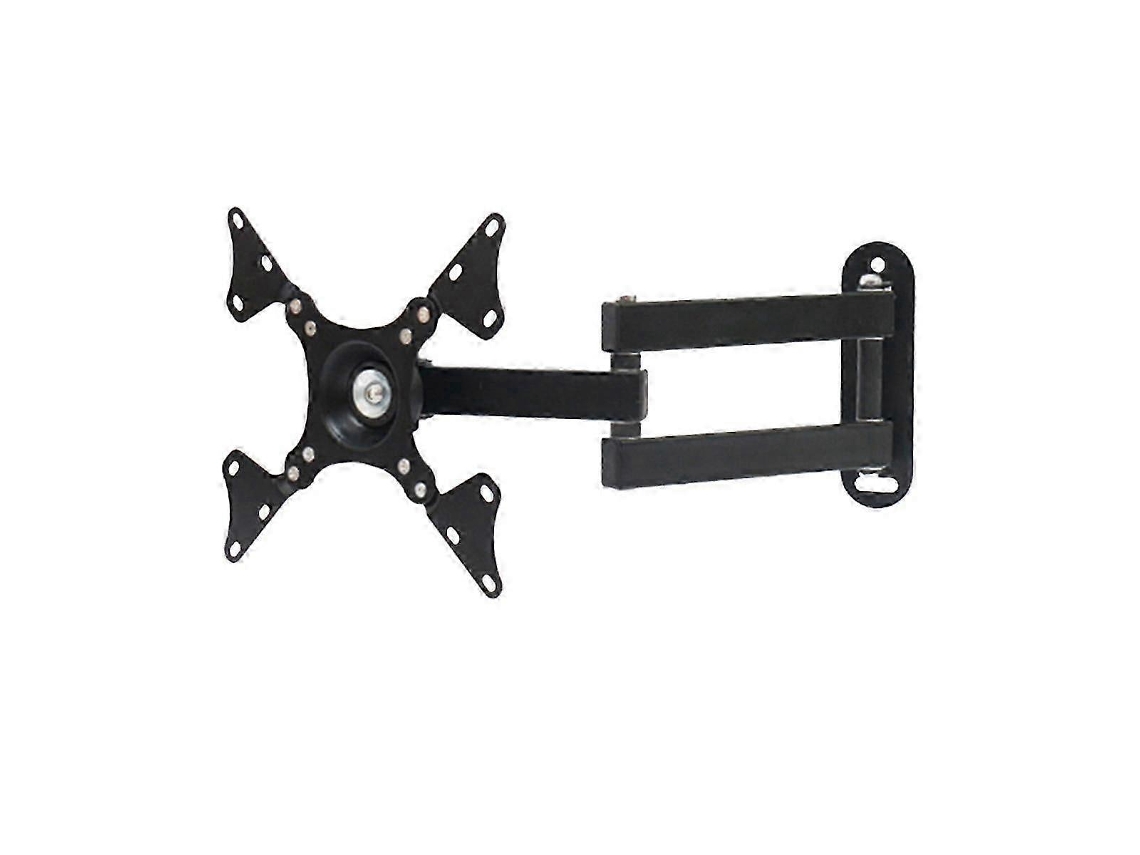 Suporte De Parede Universal Ajustável Para Tv, Suporte Giratório Para Monitores Lcd E Telas Planas De 14 A 32 Polegadas