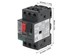Laxiscreed Disjuntor Para Motor 690v Com Ajuste De Corrente De 4 A 6,3a E Proteção Térmico-magnética
