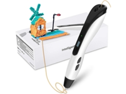Caneta de Impressão 3D com Display Lcd 8 Velocidades e 6 Botões Temperatura / Velocidade Ajustável Mais Fácil de Operar Presente