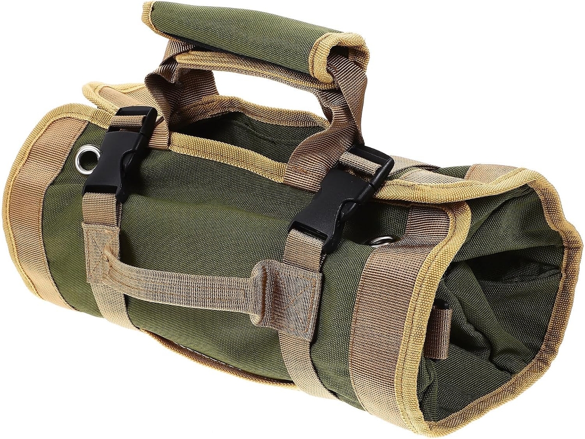 Bolsa para ferramentas Yarnow de grande capacidade, reutilizável e durável, em tecido Oxford, ideal para eletricistas e