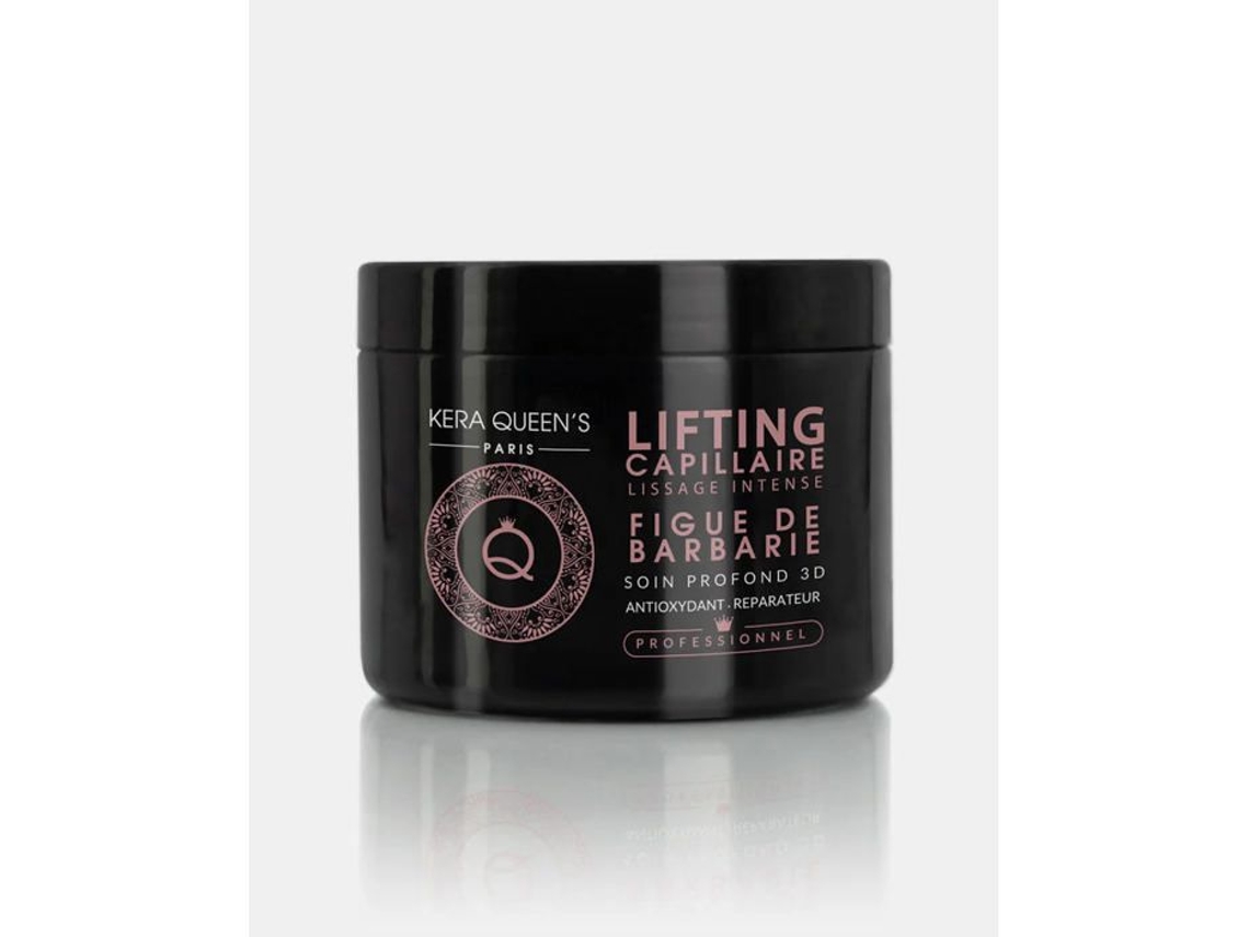 Máscara Kera Queen Figue de Barbarie Lifting Capilar Intenso Cuidado Profundo 3d 500 Ml