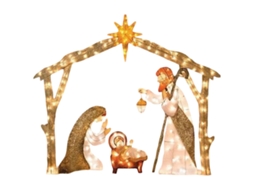 Presépio Familiar Para Jardim (natal/halloween)