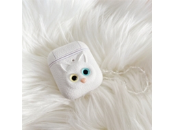 Estojo Antichoque EOOCOO para Airpods Pro com couro