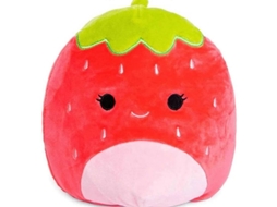 2026 brinquedo de Pelúcia 11" Fruta Ou Animal Ultramole, Boneca de Pelúcia Macia Travesseiro Abraçável (morango)