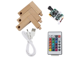 Peças De Impressora 3d Diy Bola Lunar Luz Única Desktop Lua Lanterna Rgb 16 Cores
