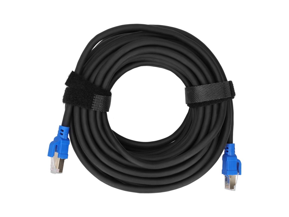 Cable Ethernet Cat8 de 40 Gbps e 2000 Mhz com conector RJ45 dourado, 10 M, para roteadores e redes de alta velocidade | S/MARCA
