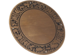 Placa De Cobre Para Aparador, Ideal Para Caixas De Madeira Com Textura Antiga E Estilo Clássico Chinês