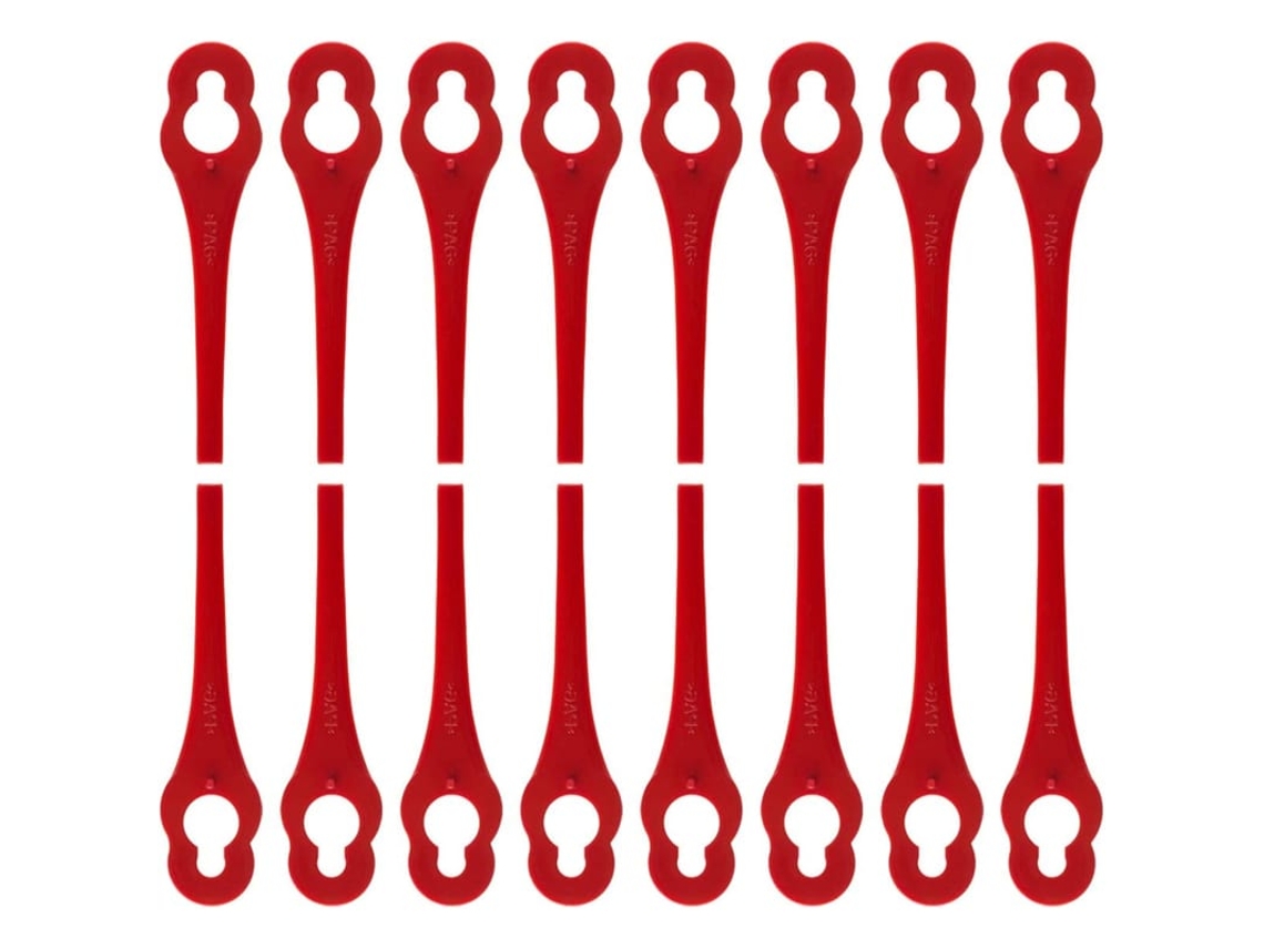 Pacote De 100 Lâminas De Plástico Para Desbravador Florabest Lidl - Comprimento 8,3cm