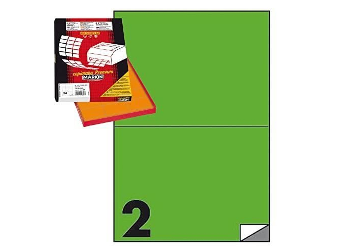 Etiqueta Cf200 210X148 Marca Verde 210C509Ve