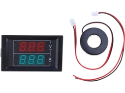 Amperímetro Digital Led 500v 100a