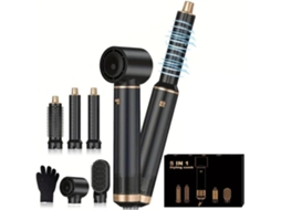 Modelador De Cabelo 5 Em 1 Escova Secadora De Cabelo Para Enrolar, Alisar, Dar Volume E Secar 110.000 Rpm Yuysan (Outlet Caixa Aberta)