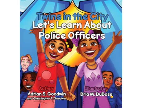 Livro Twins in the city Lets learn about police officers de Adrian Goodwin (Inglês)