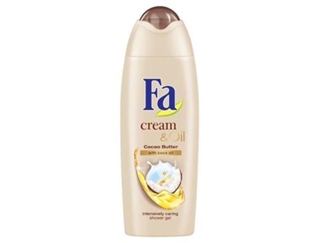Creme e Óleo Creme de Banho Kremowy Zel Pod Prysznic Manteiga de Cacau e Óleo de Coco 250Ml FA