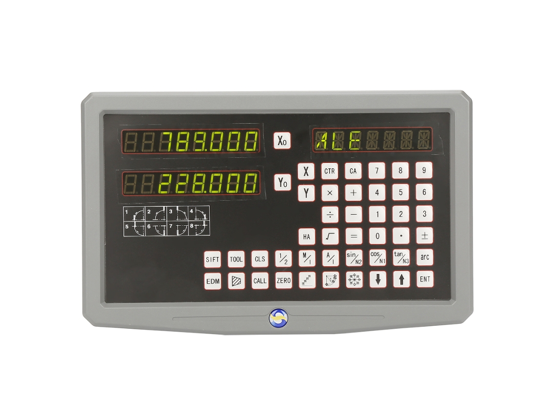 Kit Leitor Digital 2 Eixos para Fresadoras