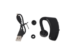 Fone De Ouvido Bluetooth Mono Com Gancho Para Ouvido Sem Fio Esportivo Condutor Empresarial V9