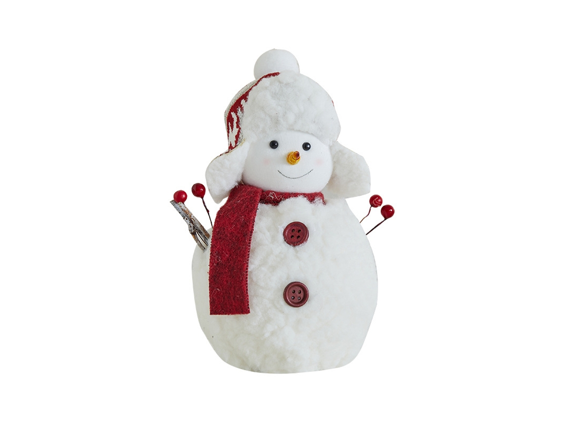 Boneca De Espuma De Natal 20cm, Boneca Decorada Com Boneca De Neve