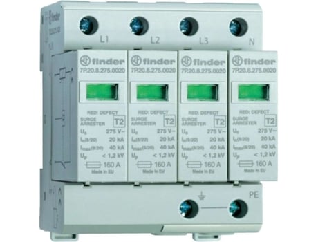 7p.25.8.275.1020 Überspannungsableiter Typ 2 Serie 7p Ip20 Finder (7p.25.8.275.1020)