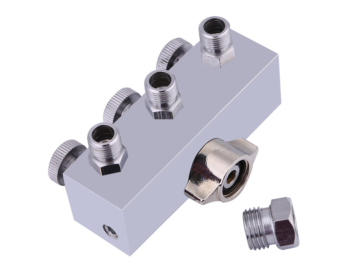 Divisor Ar Trifásico Airbrush Regulável
