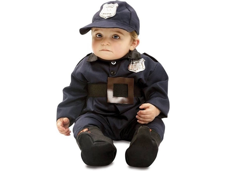 Fato de Bebé VIVING Polícia (Tam: 7-12 meses)