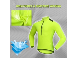 Camisa De Ciclismo Masculina Manga Longa