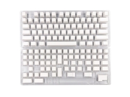 Cherryprofile Blank Keycaps Minimalista Branco Teclado Mecânico Substitui Teclas Slowmoose