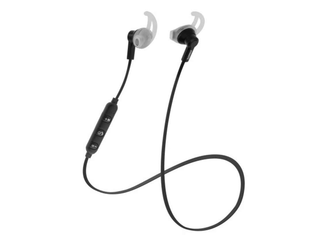 Auriculares Bluetooth STREETZ Hl-Bt303 (In Ear - Microfone - Preto)