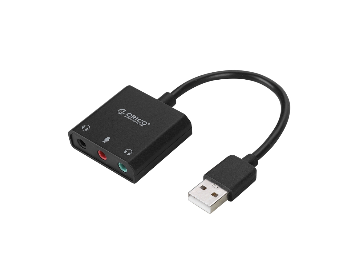 Adaptador Usb LAXISCREED para Microfone e Fone