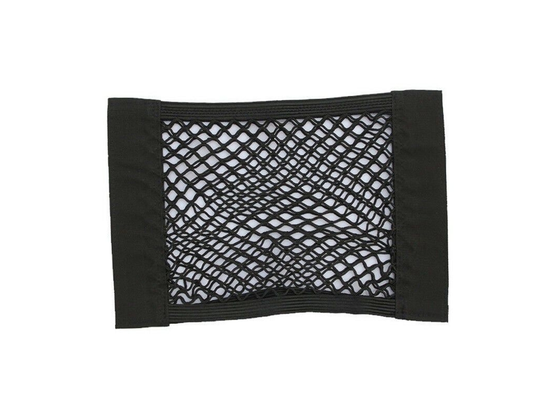 2pcs Rede de Armazenamento para Porta malas, Tamanho Grande 60x25cm, Universal com Adesivo Mágico