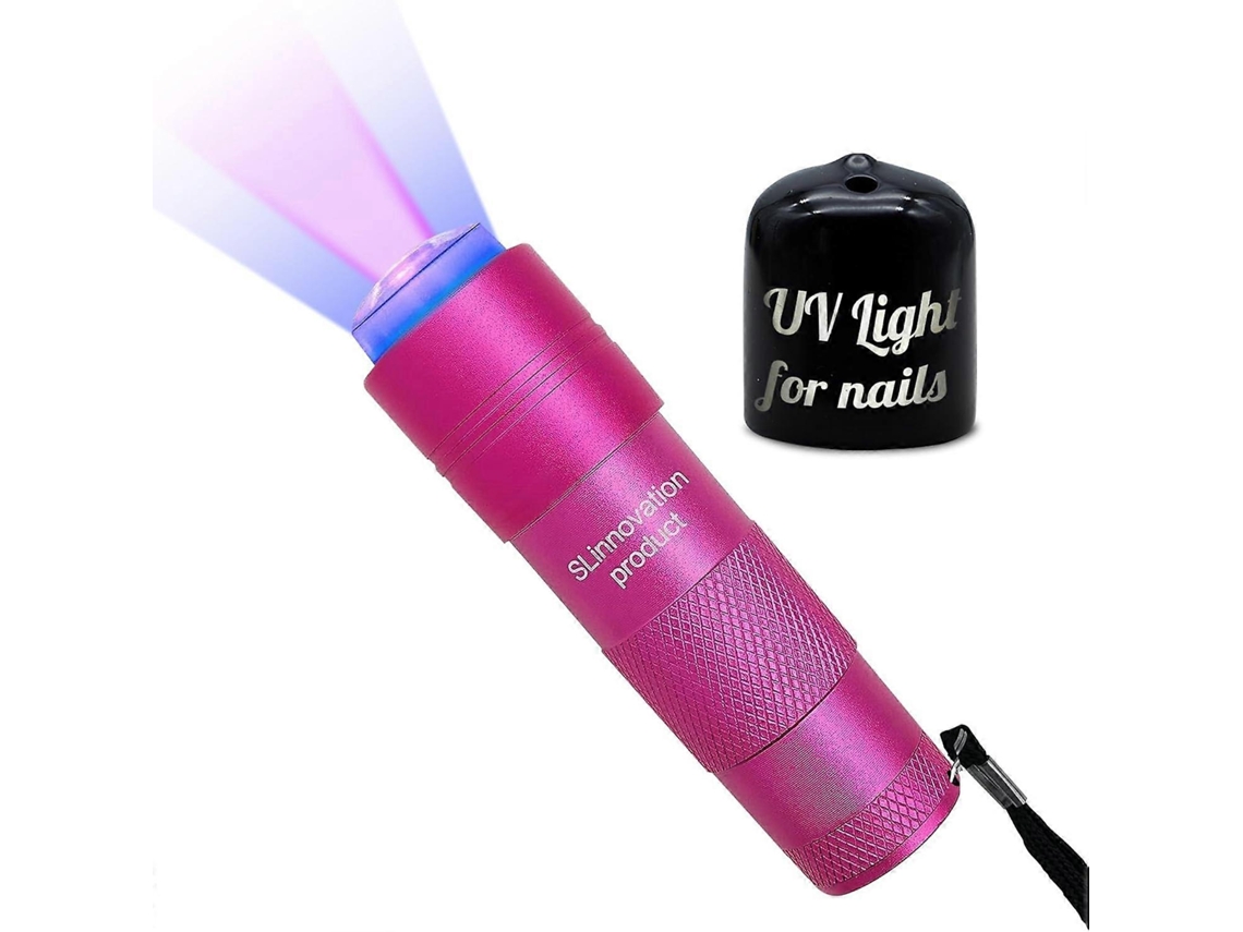 Mini Lâmpada Uv Inovadora para Unhas de Poligel Operada por Bateria com Carimbo de Silicone LY EBIKE (não aplicável)