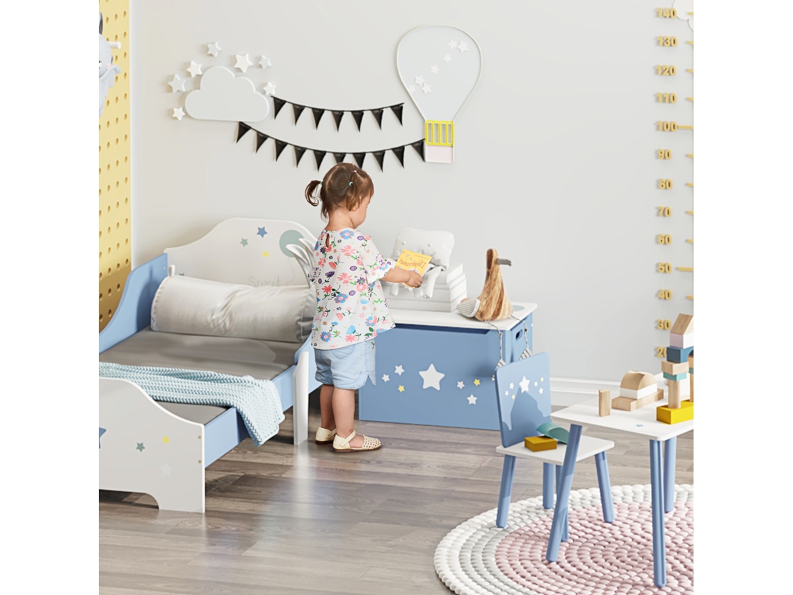 Móvel De Arrumação Infantil, Em Mdf, 35,5 X 34 X 55 Cm
