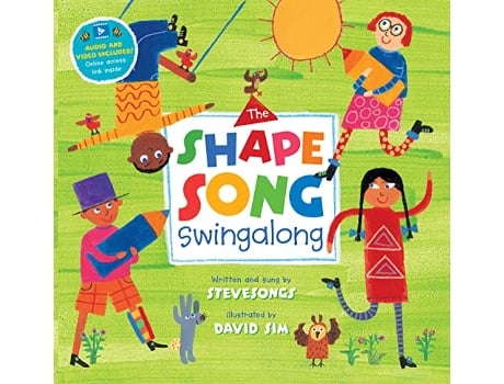 Livro Shape Song Swingalong de Stevesongs (Inglês)