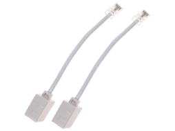 Adaptador Rj11 Para Rj45 (2 Unidades) Cabo De Telefone Ethernet-aquaforge