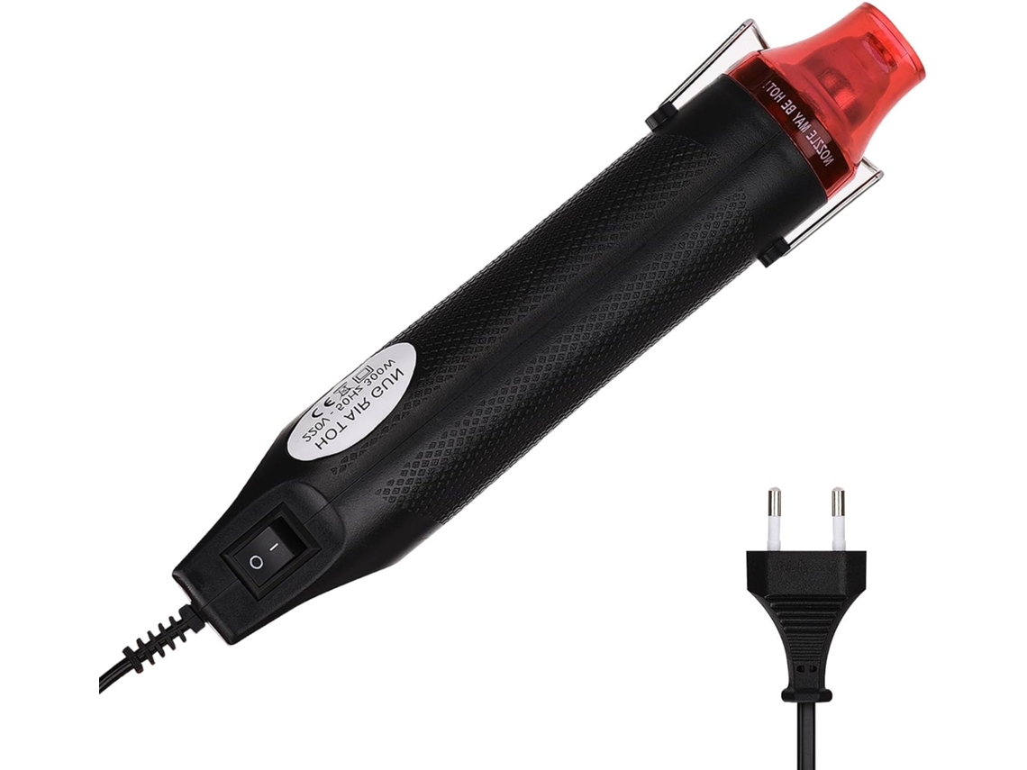 Mini Pistola De Ar Quente Portátil, Pistola De Ar Quente Elétrica De 300 W Para Projetos Diy, Zqkla Aquaforge
