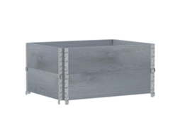 Pallet Collar, Pallet Collars Vidaxl Cinzeto Madeira (80 X 60 Cm)